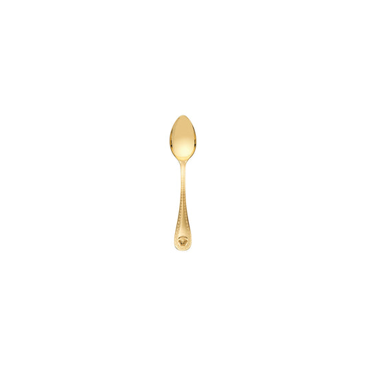 Versace Medusa Gold Coffee Spoon front view