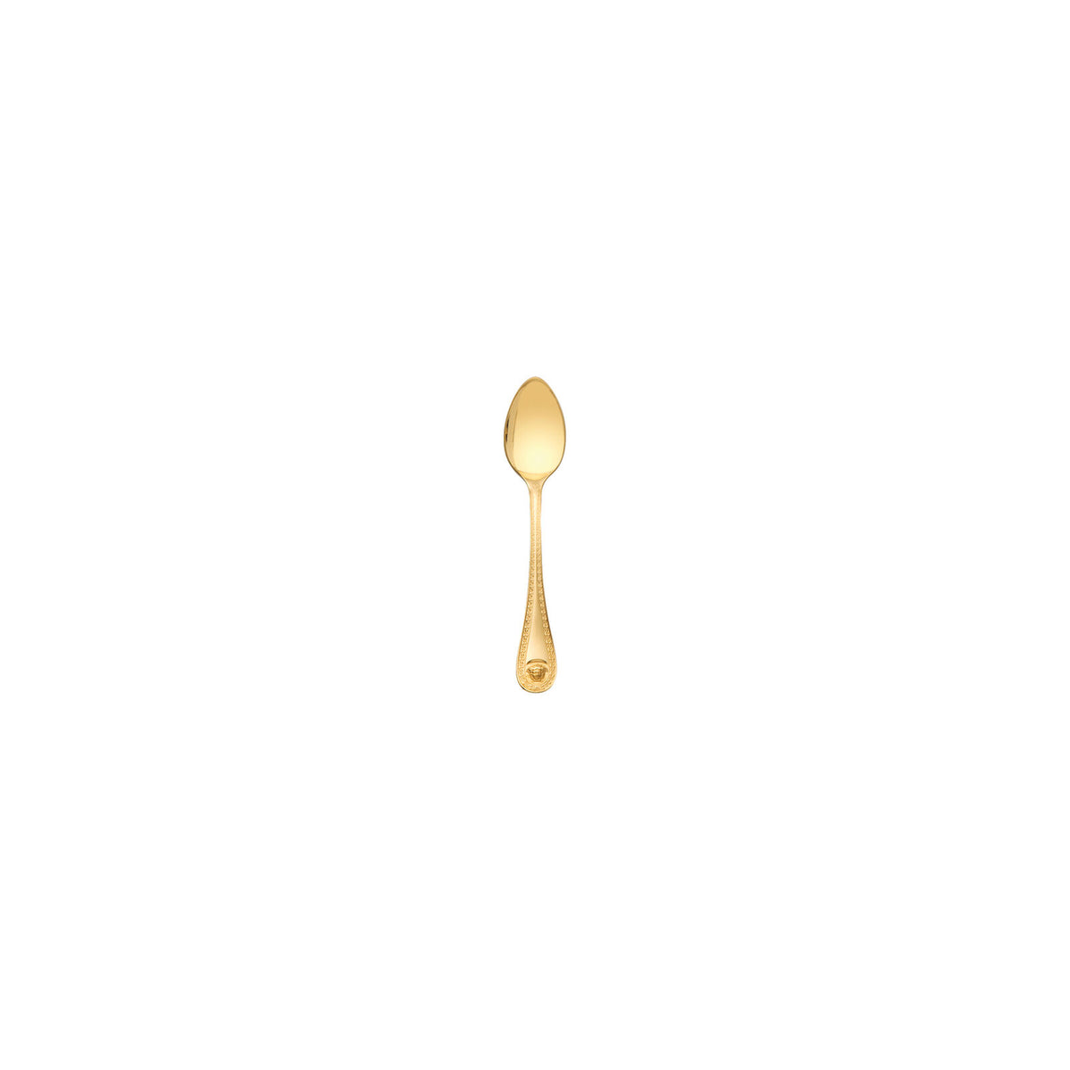 Versace Medusa Gold Demi Tasse Spoon front view
