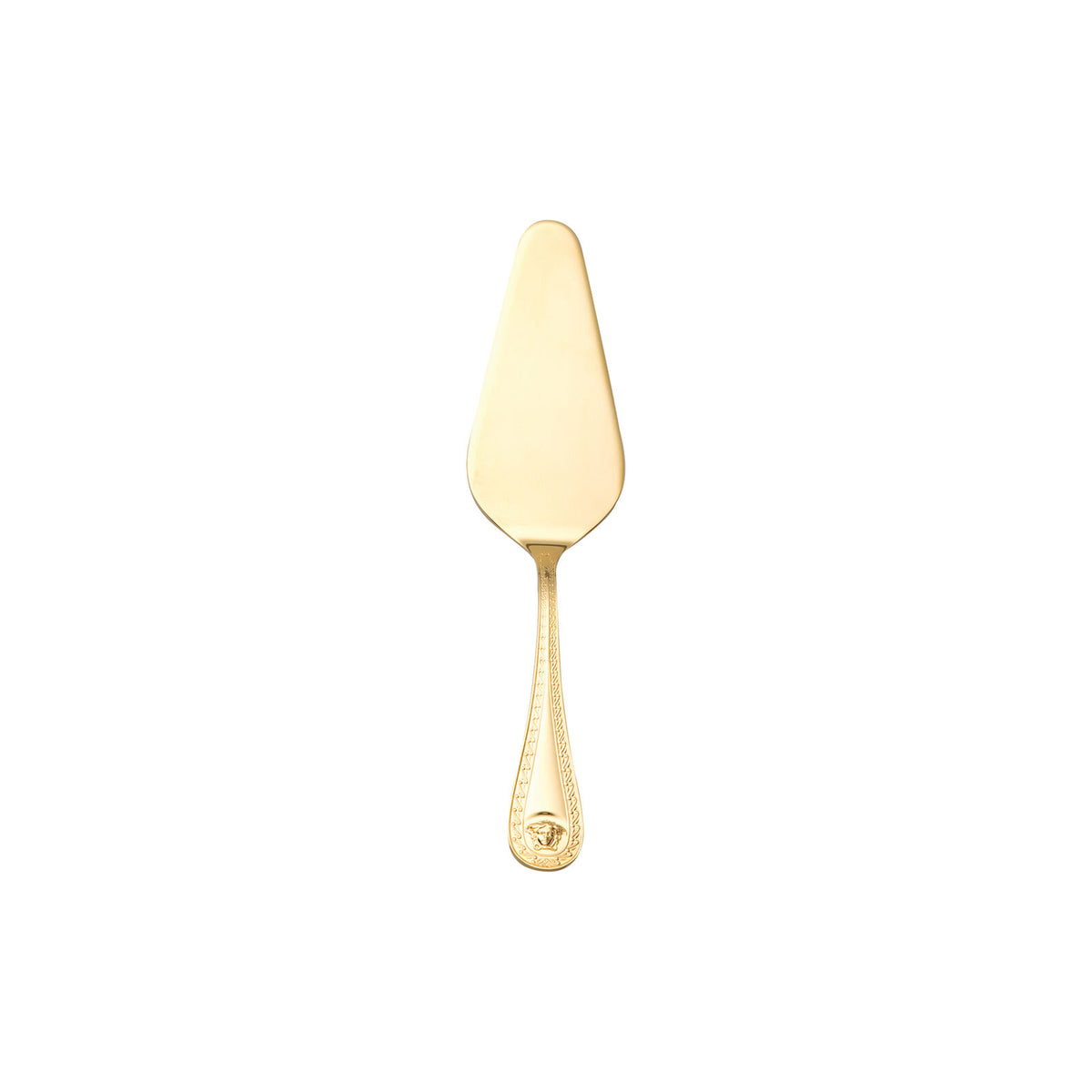 Versace Medusa Gold Cake Slice front view