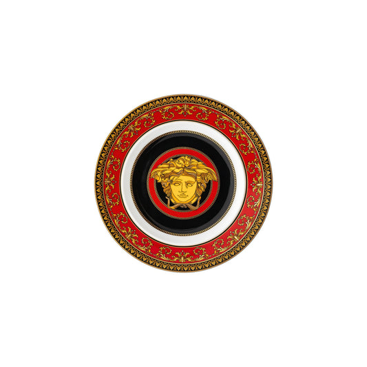 Versace Ikarus Medusa Red Plate – 18 cm front view