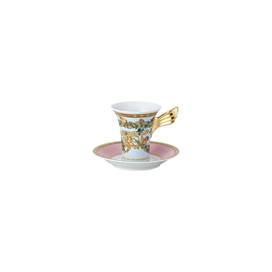 Versace Ikarus Le Jardin de Versace Espresso Cup & Saucer front view