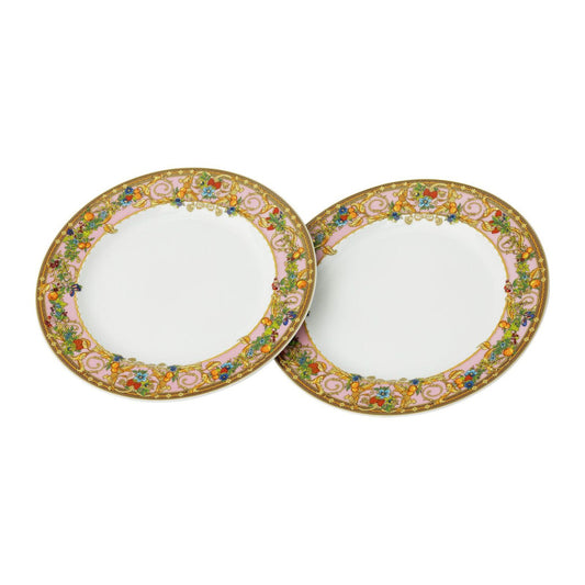 Versace Ikarus Le Jardin de Versace Set 2 plates 22 cm front view