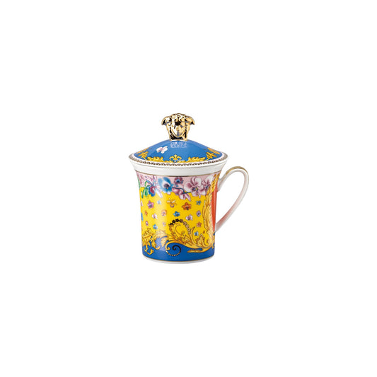 Versace Primavera Mug with lid/30years front view
