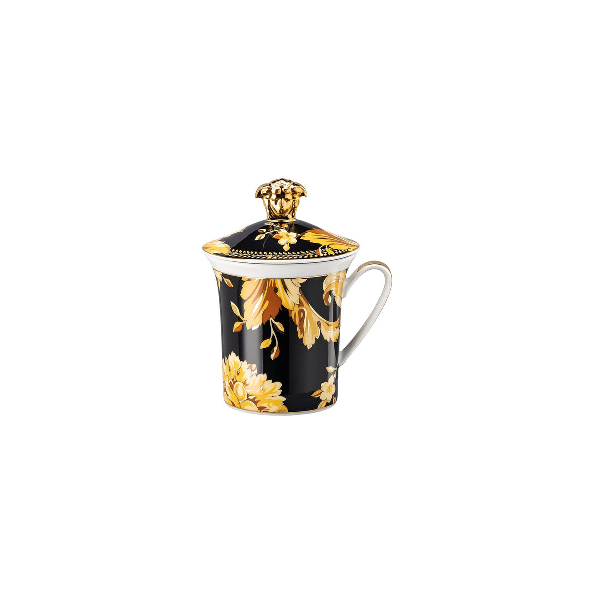 Versace Vanity Mug with lid/30years front view