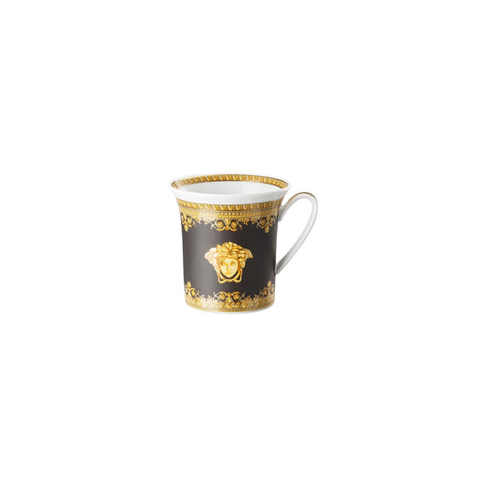 Versace Baroque Nero Mug with handle front view