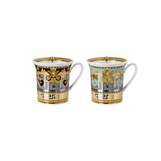 Versace Prestige Gala Set 2 mugs w. handle front view