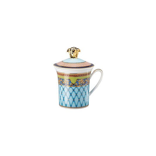 Versace Russian Dream Mug with lid/30years front view