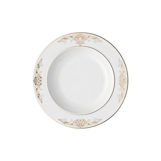 Versace Medusa Gala Plate 22 cm deep front view