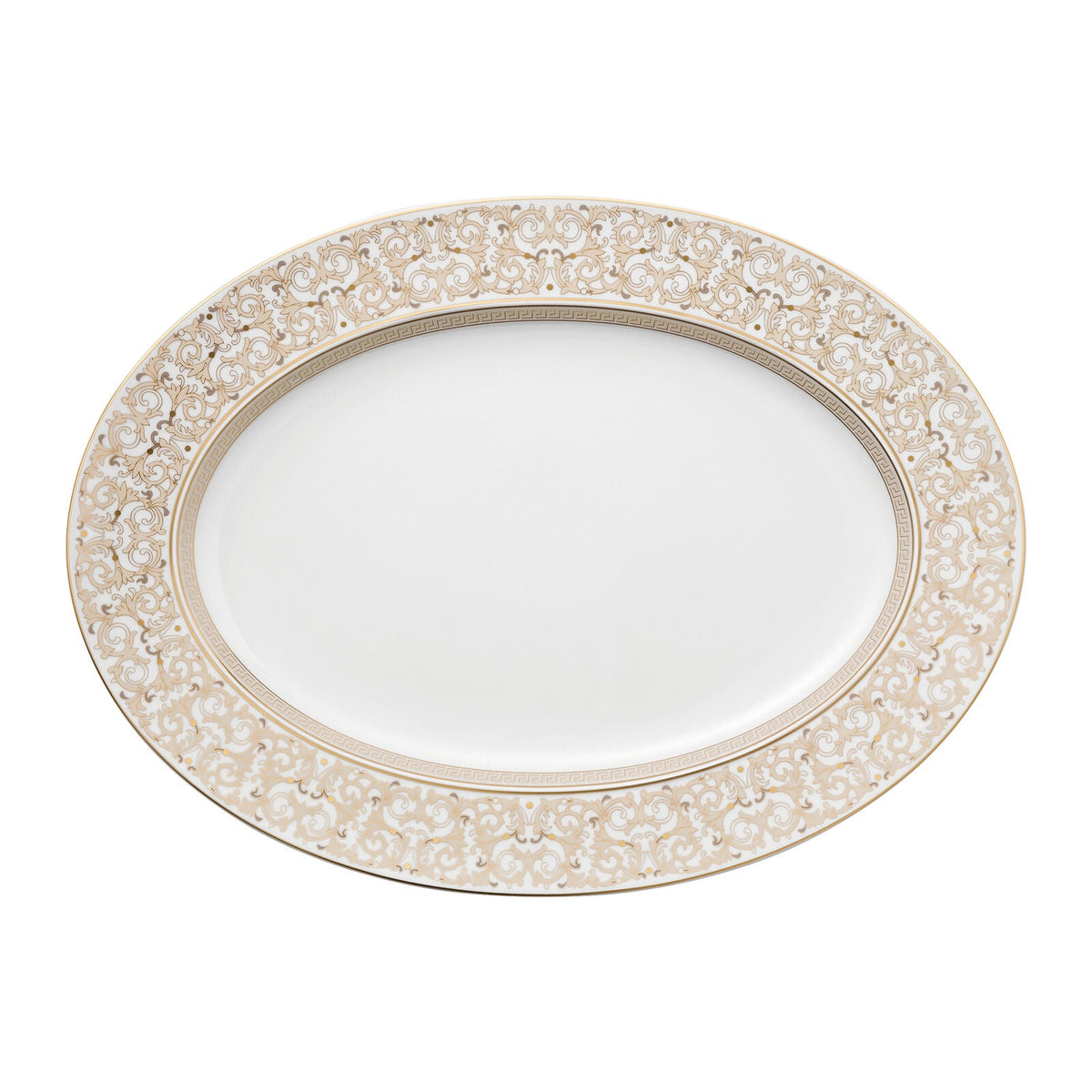 Versace Medusa Gala Platter 40 cm front view