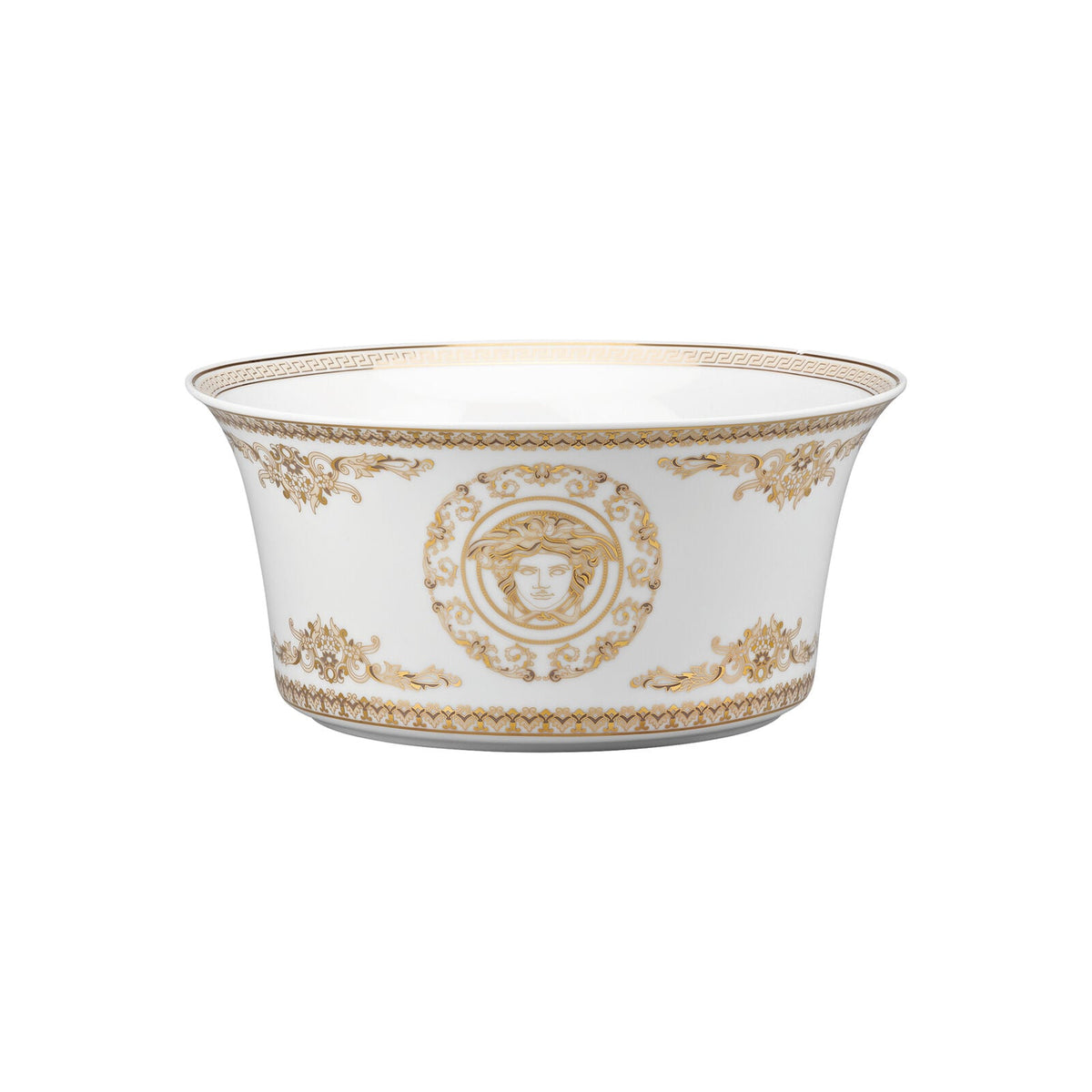 Versace Medusa Gala Salad Bowl 3 front view