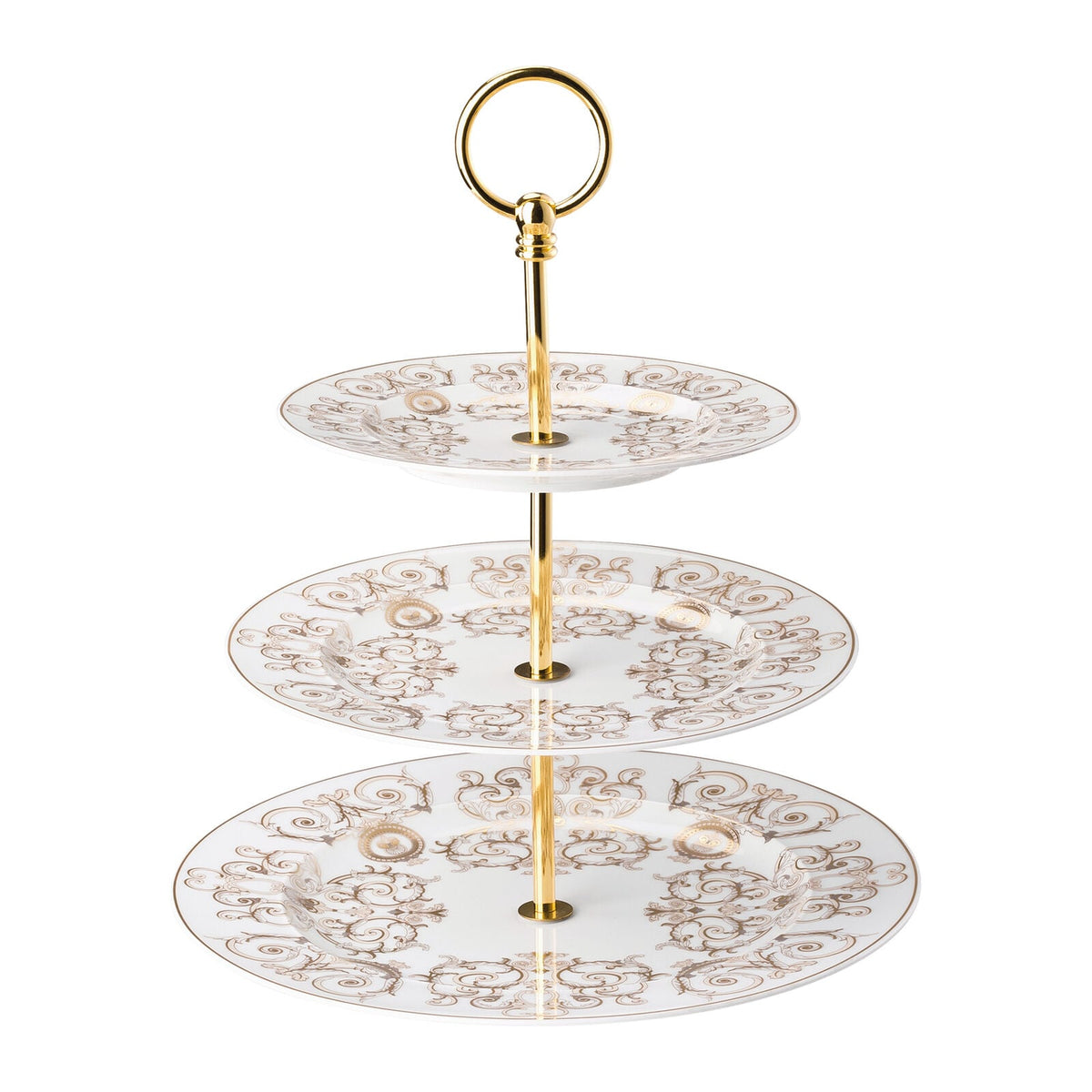 Versace Medusa Gala Etagere 3 tiers front view