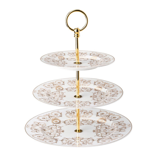 Versace Medusa Gala Etagere 3 tiers front view