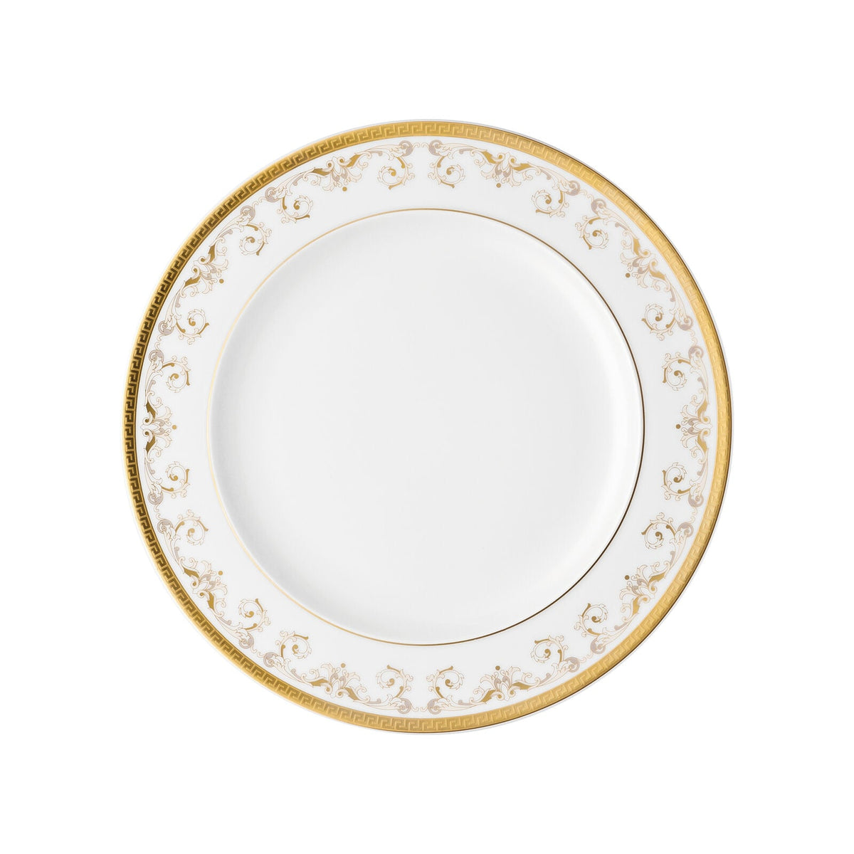 Versace Medusa Gala Gold Plate 27 cm front view
