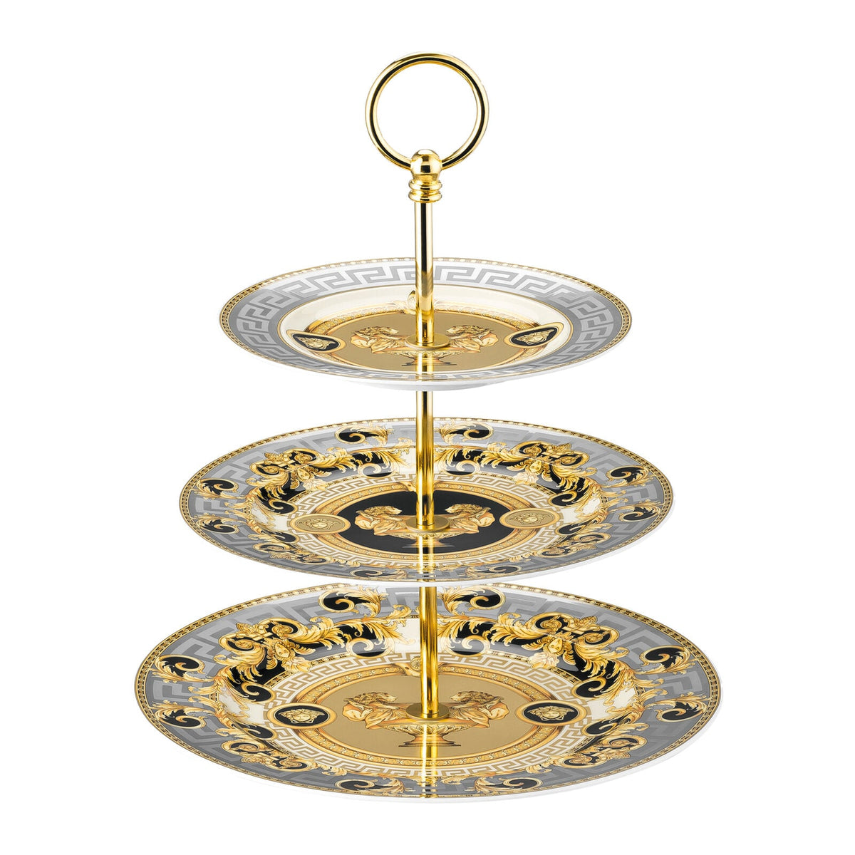 Versace Prestige Gala Etagere 3 tiers front view