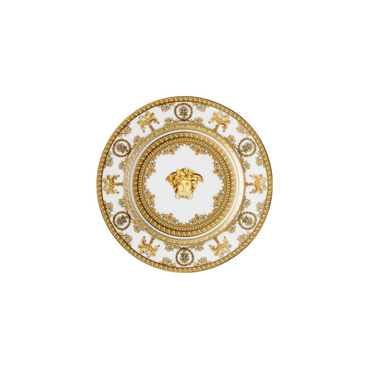 Versace Baroque Bianco Plate 18 cm front view