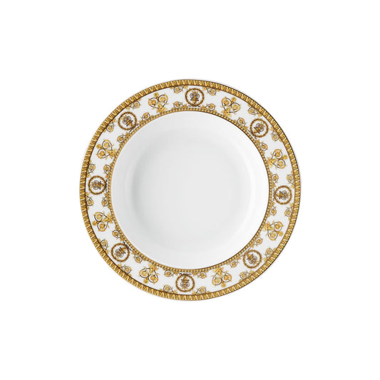 Versace Baroque Bianco Plate 22 cm deep front view