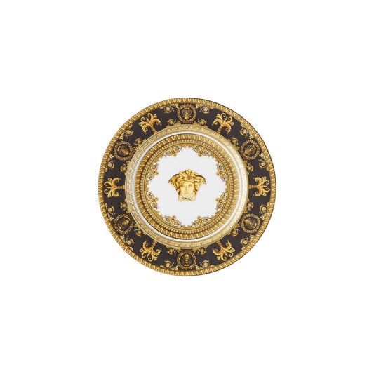 Versace Baroque Nero Plate 18 cm front view