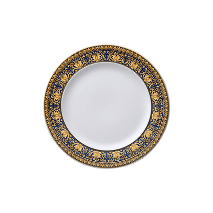 Versace Ikarus Medusa Blue Starter/Dessert Plate 22cm front view