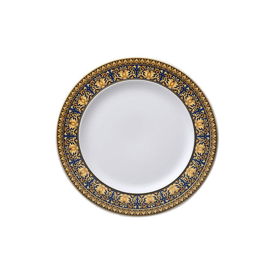 Versace Ikarus Medusa Blue Starter/Dessert Plate 22cm front view