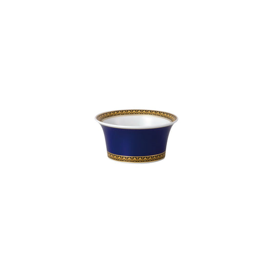 Versace Ikarus Medusa Blue Fruit/Cereal Bowl front view