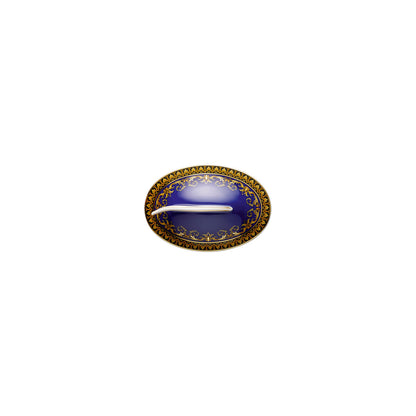 Versace Ikarus Medusa Blue Sugar Box Lid Only front view