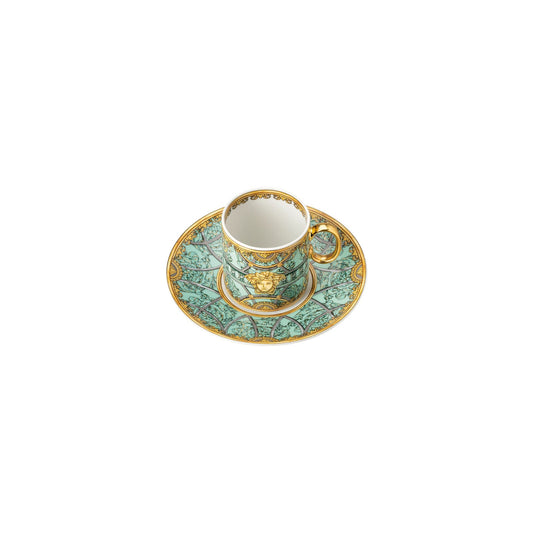 Versace Scala Palazzo Verde Espresso Cup/Sauc. alternate view 2