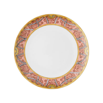 Versace Scala Palazzo Rosa Plate 28 cm front view