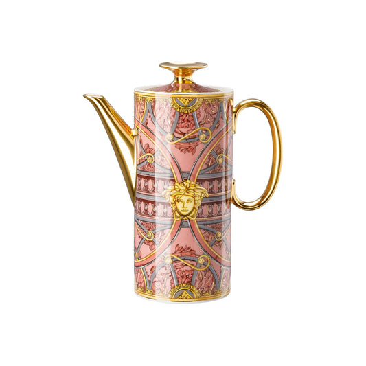 Versace Scala Palazzo Rosa Coffee Pot 3 front view