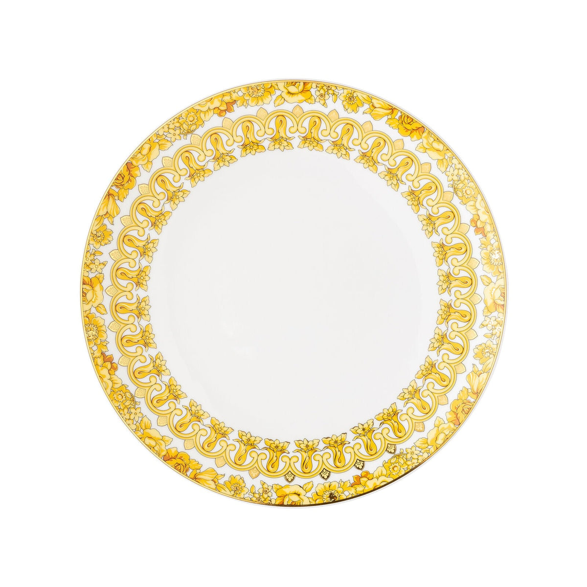 Versace Medusa Rhapsody Dinner Plate – 28 cm front view