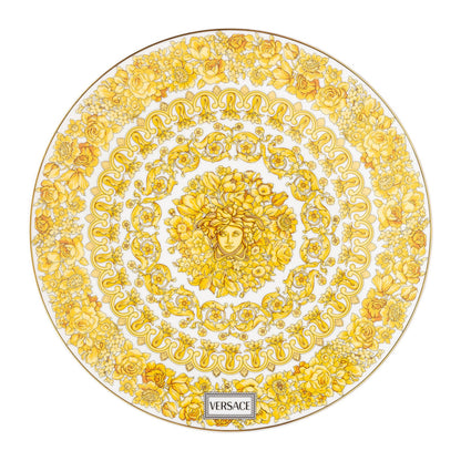 Versace Medusa Rhapsody Service Plate – 33 cm front view