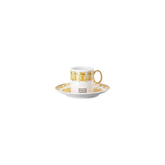 Versace Medusa Rhapsody Espresso Cup/Sauc. front view