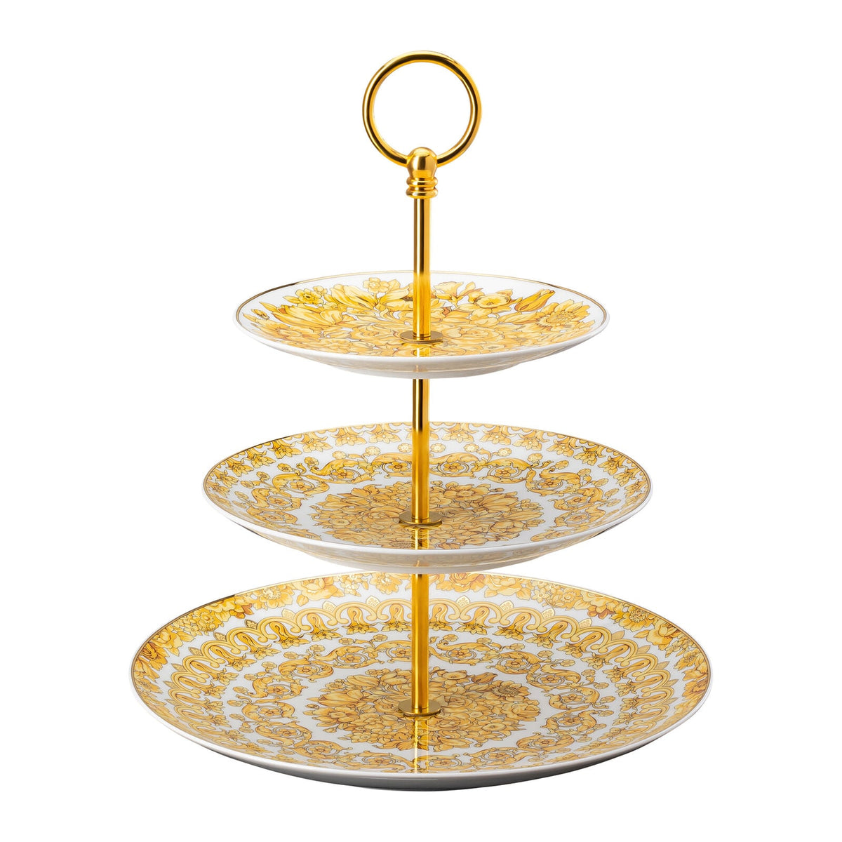 Versace Medusa Rhapsody Etagere 3 tiers front view