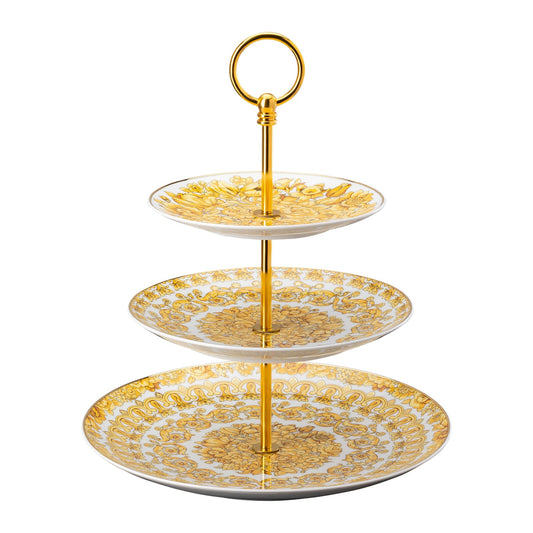 Versace Medusa Rhapsody Etagere 3 tiers front view