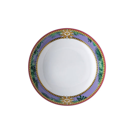 Versace Jungle Animalier Plate 22 cm deep front view