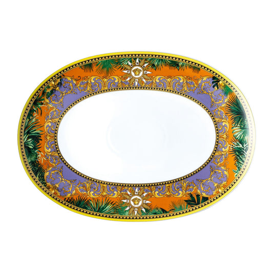 Versace Jungle Animalier Platter 38 cm front view
