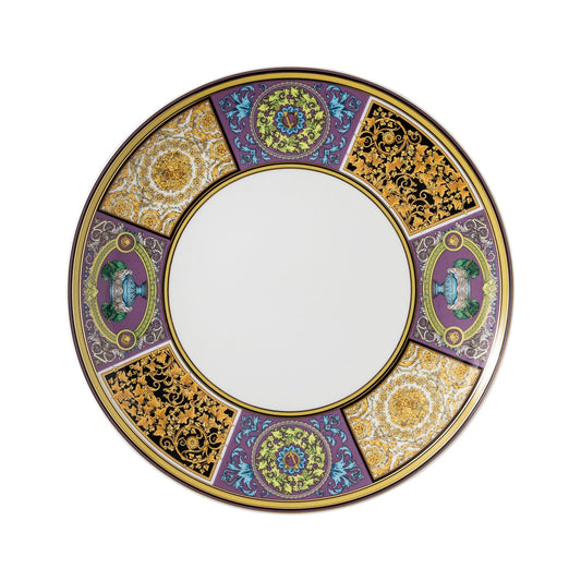 Versace Barocco Mosaic Plate 28 cm front view
