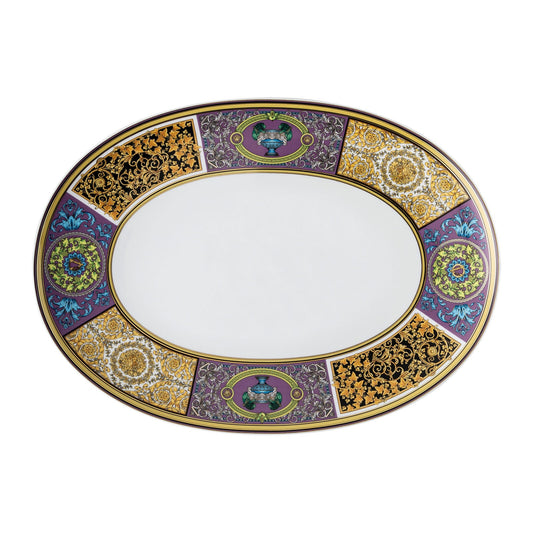 Versace Barocco Mosaic Platter 38 cm front view