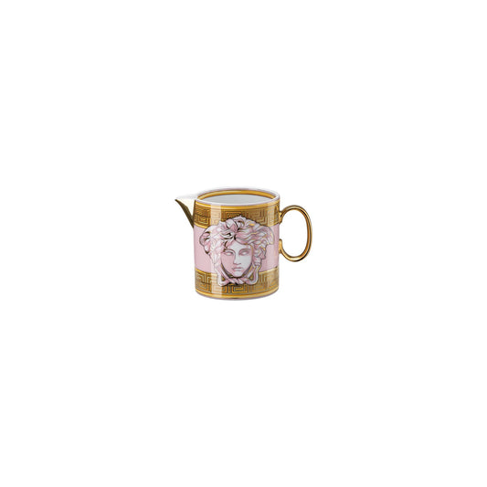 Versace Medusa Amplified Pink Coin Creamer 3 front view