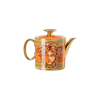 Versace Medusa Amplified Orange Coin Tea Pot 3 alternate view 2