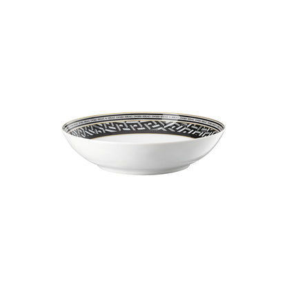 Versace La Greca Signature Black Plate 22 cm deep alternate view 2