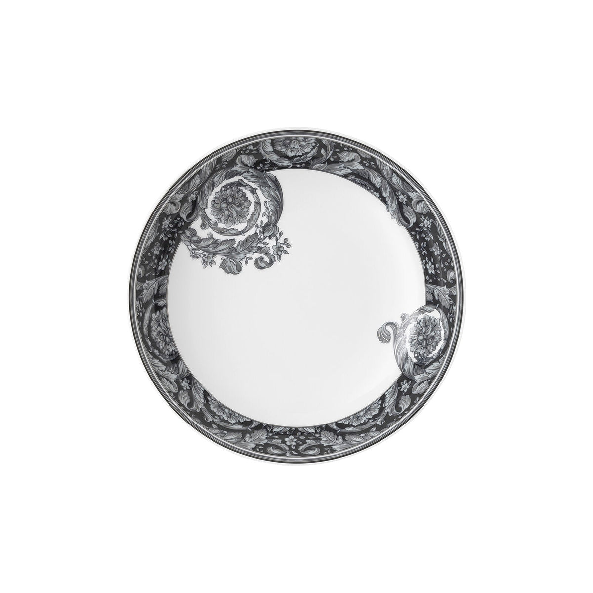 Versace Barocco Haze Plate 22 cm deep front view