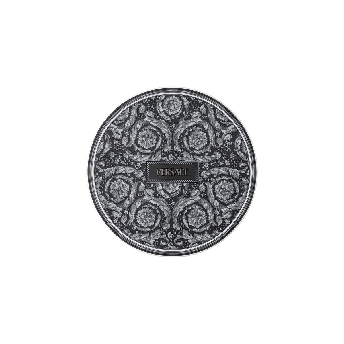 Versace Barocco Haze Lid for bowl 18 cm front view