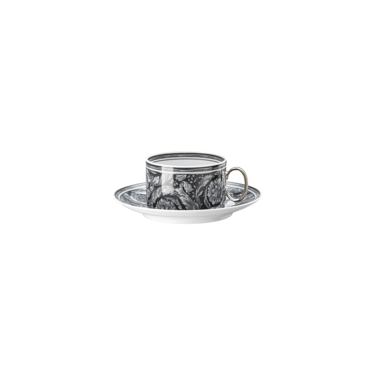 Versace Barocco Haze Cup/Saucer 4 low front view