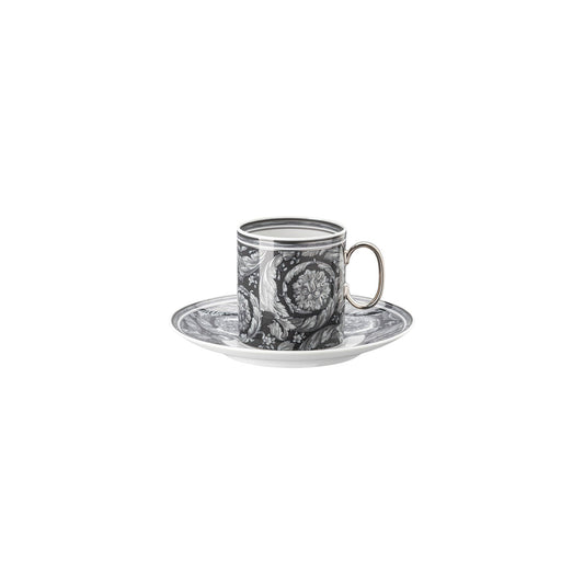 Versace Barocco Haze Cup/Saucer 4 tall front view