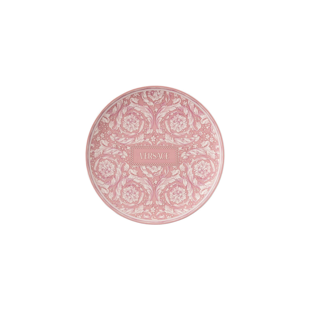 Versace Barocco Rose Plate 17 cm front view
