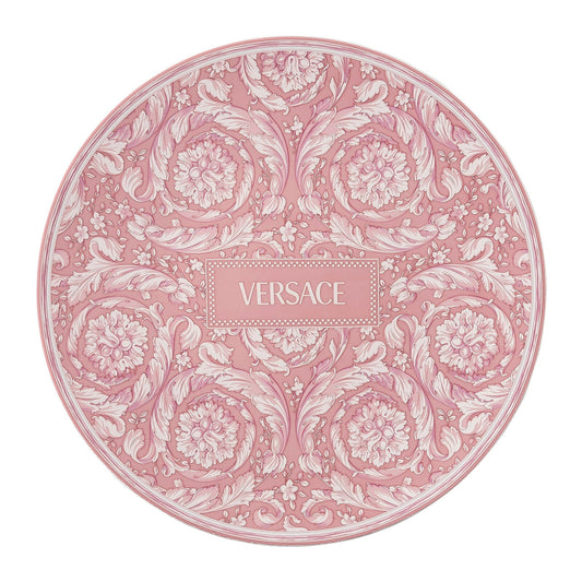 Versace Barocco Rose Service Plate 33 cm front view