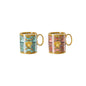 Versace La Scala del Palazzo Set 2 mugs w. handle front view