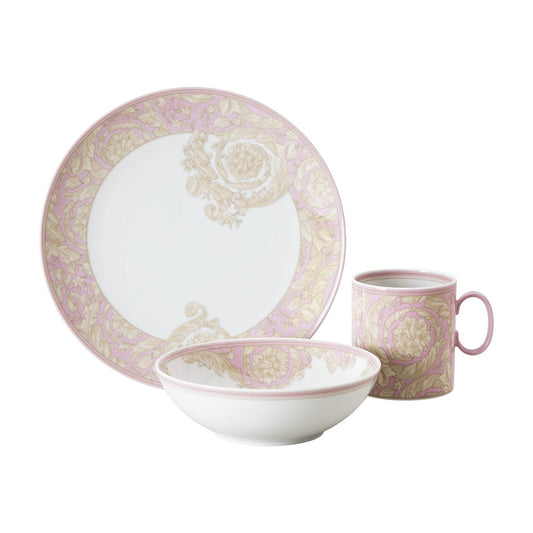 Versace Kids Barocco Rose Children’s Set – 3 pcs front view