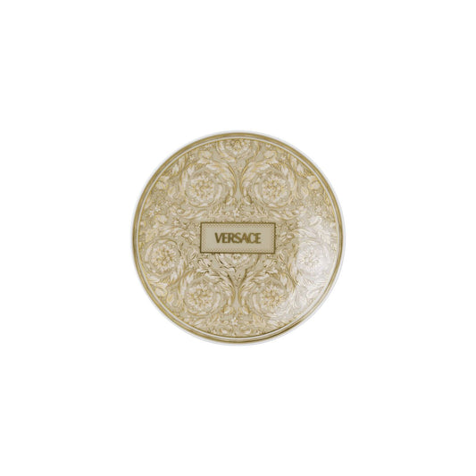Versace Barocco Beige Plate 17 cm front view