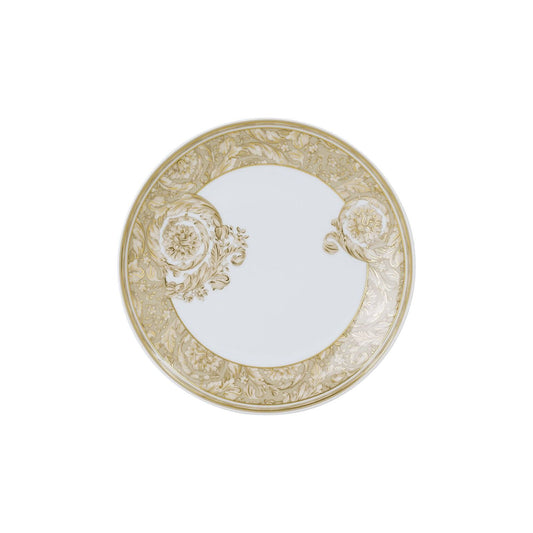 Versace Barocco Beige Plate 21 cm front view